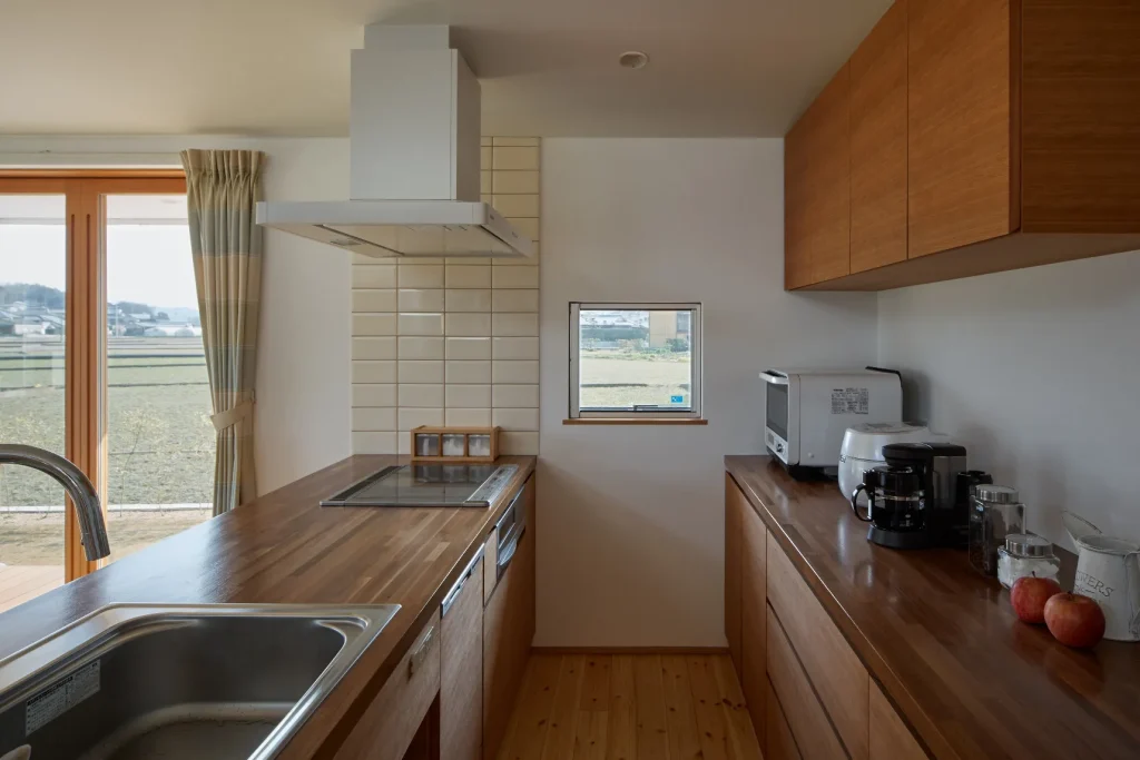 美しいフォルムの家