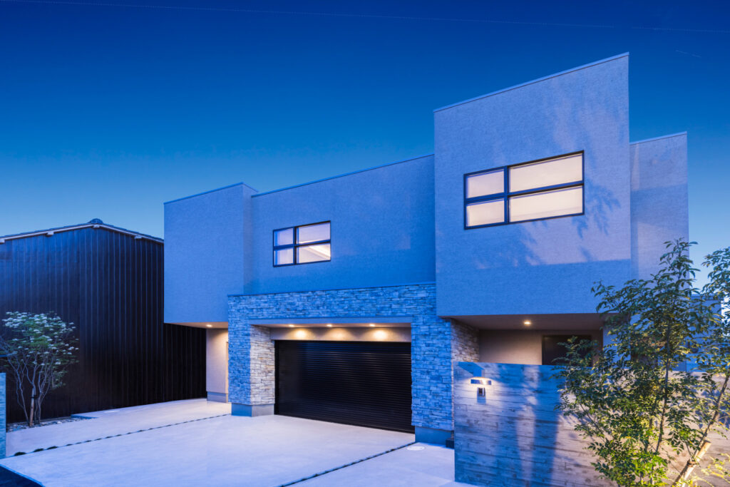 スキップフロアの家