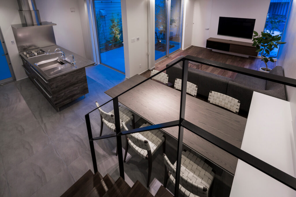 植栽、家具まで建築家によるトータルデザインの家