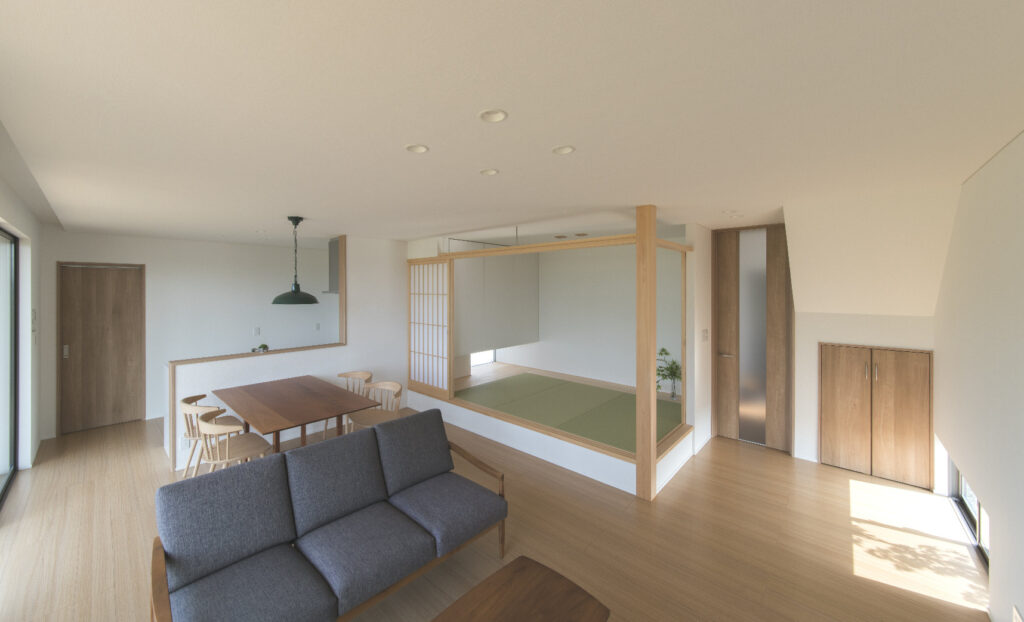 「和」という空間を大事にした家