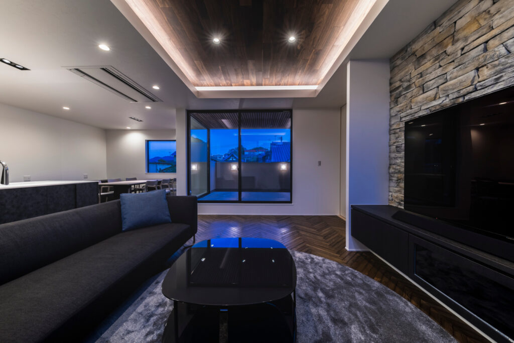 スキップフロアの家