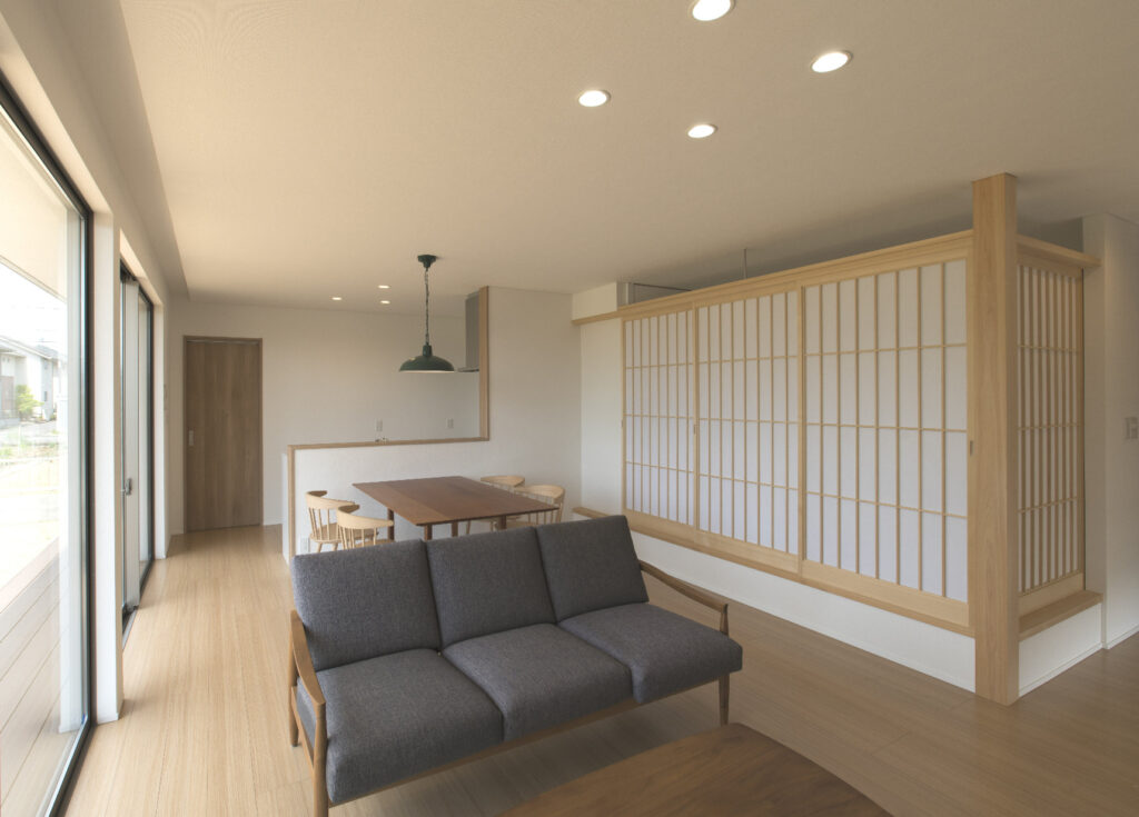 「和」という空間を大事にした家