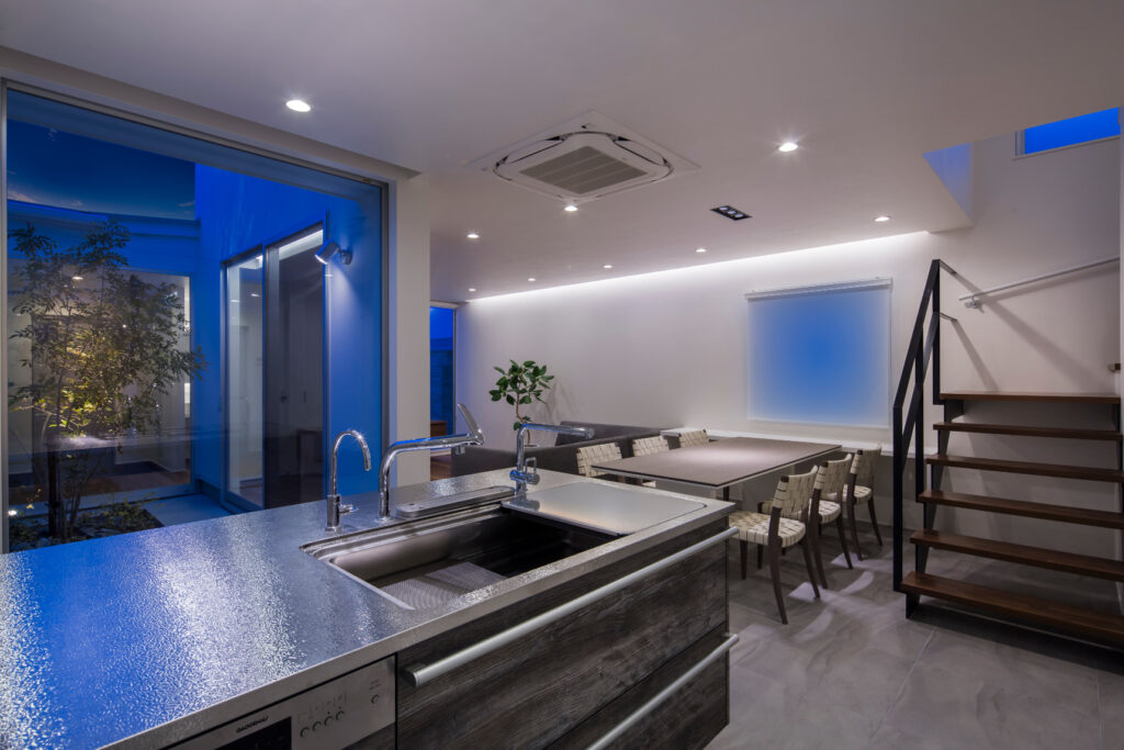 植栽、家具まで建築家によるトータルデザインの家