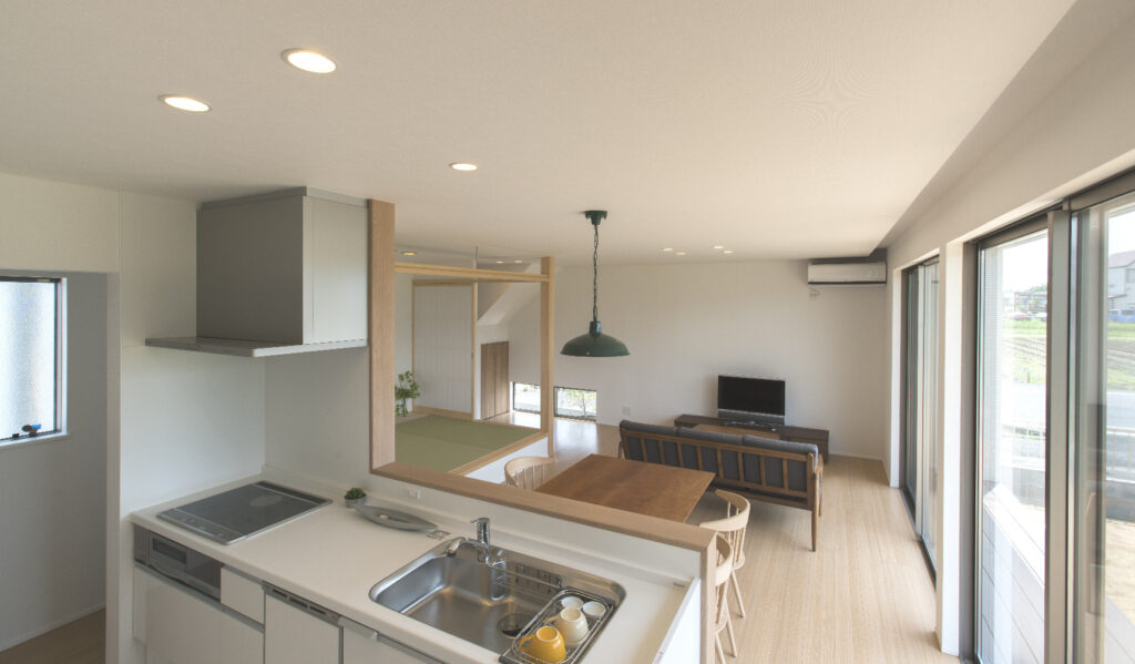 「和」という空間を大事にした家