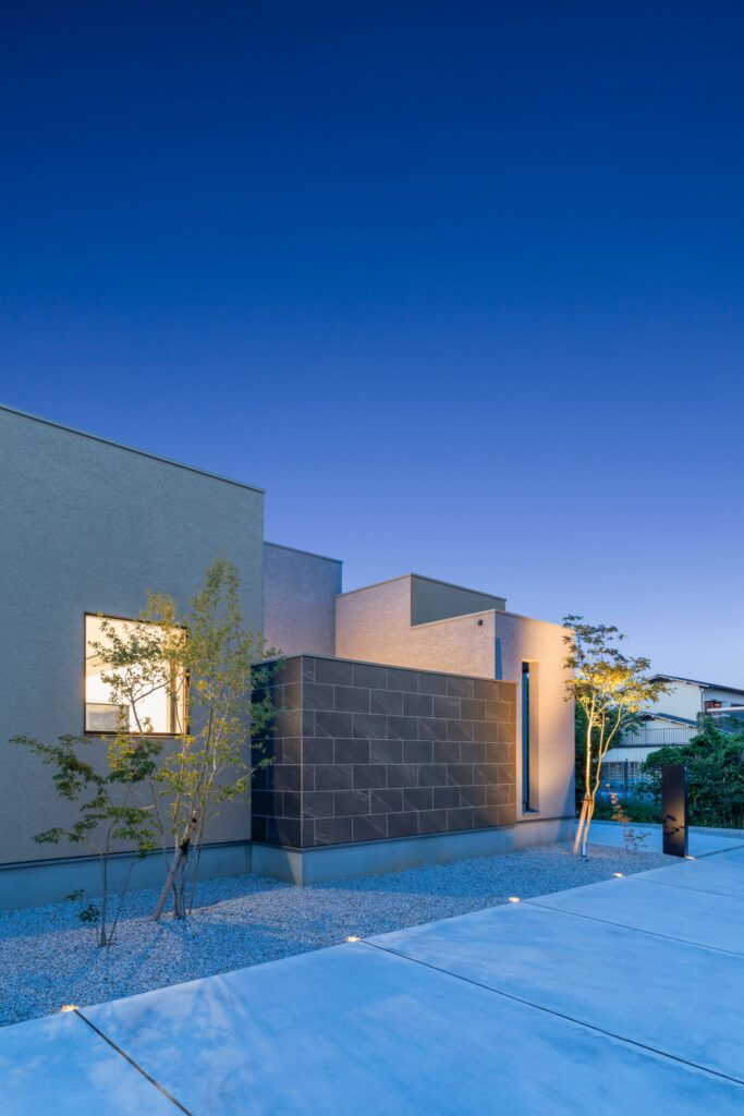 ホテルライクな平屋住宅