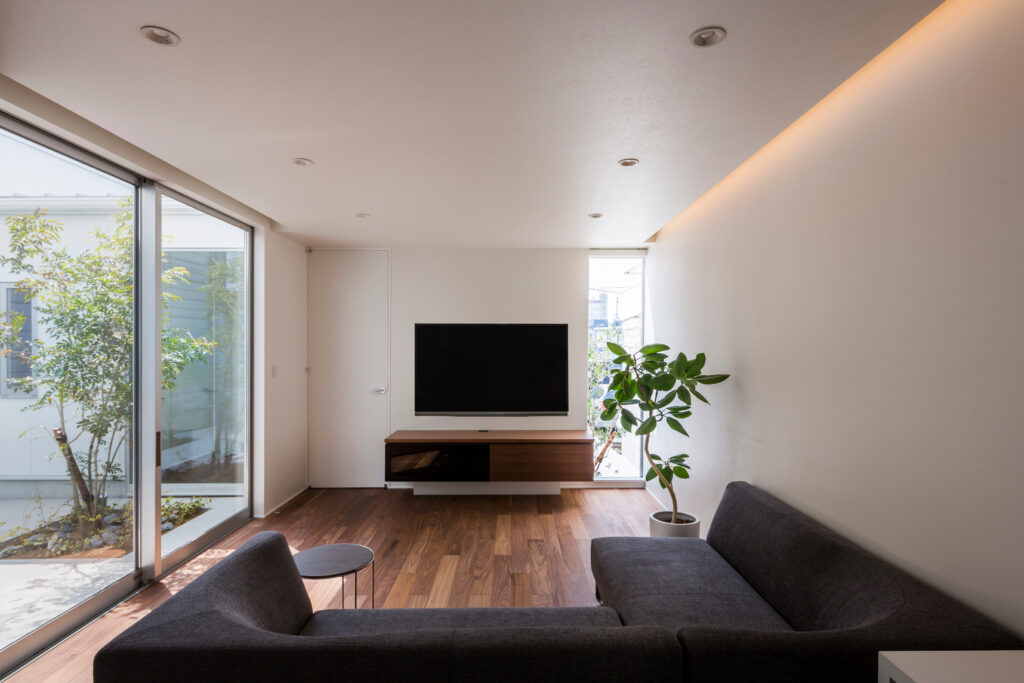 植栽、家具まで建築家によるトータルデザインの家