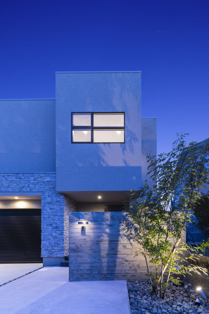 スキップフロアの家