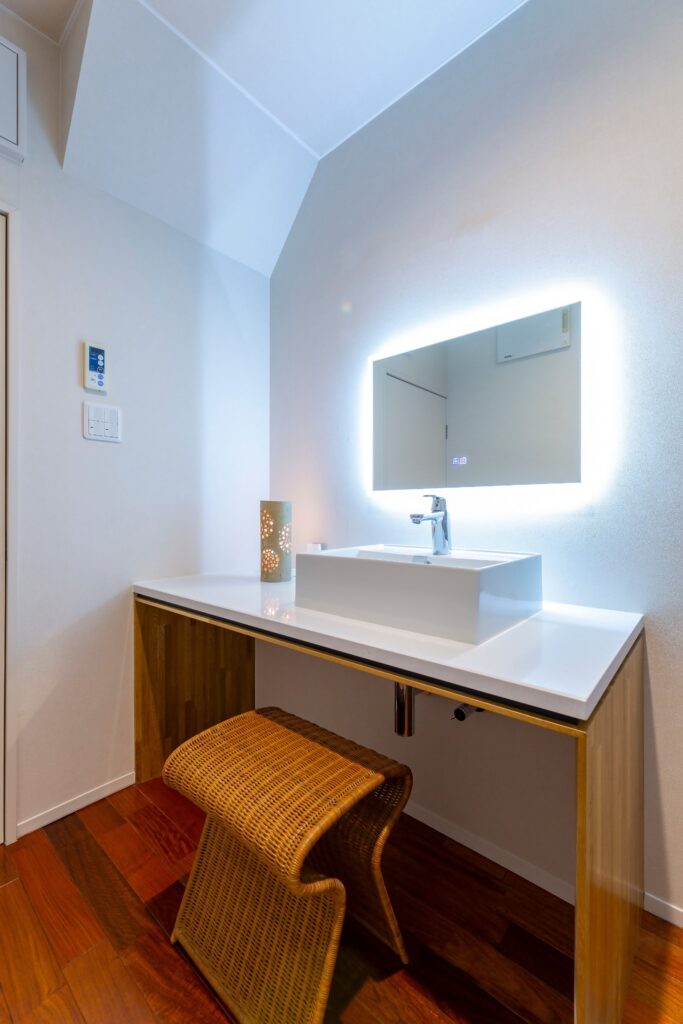 自宅併用のリノベーションで美容鍼灸サロン