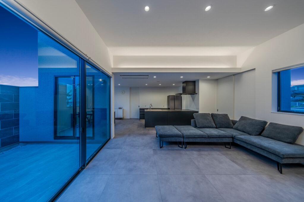 ホテルライクな平屋住宅