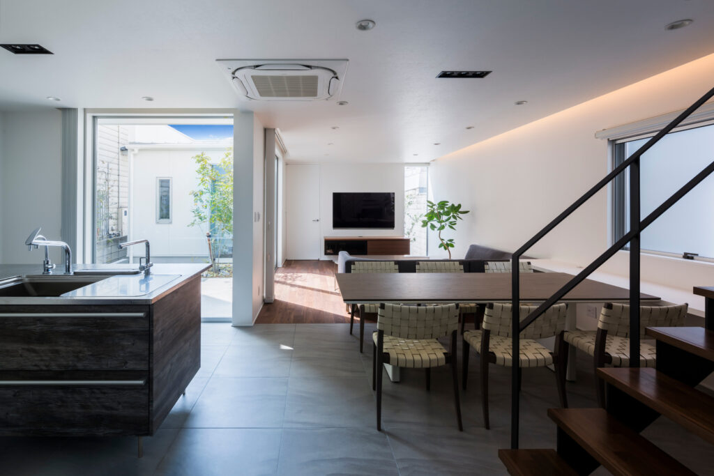 植栽、家具まで建築家によるトータルデザインの家