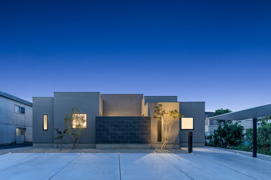 ホテルライクな平屋住宅