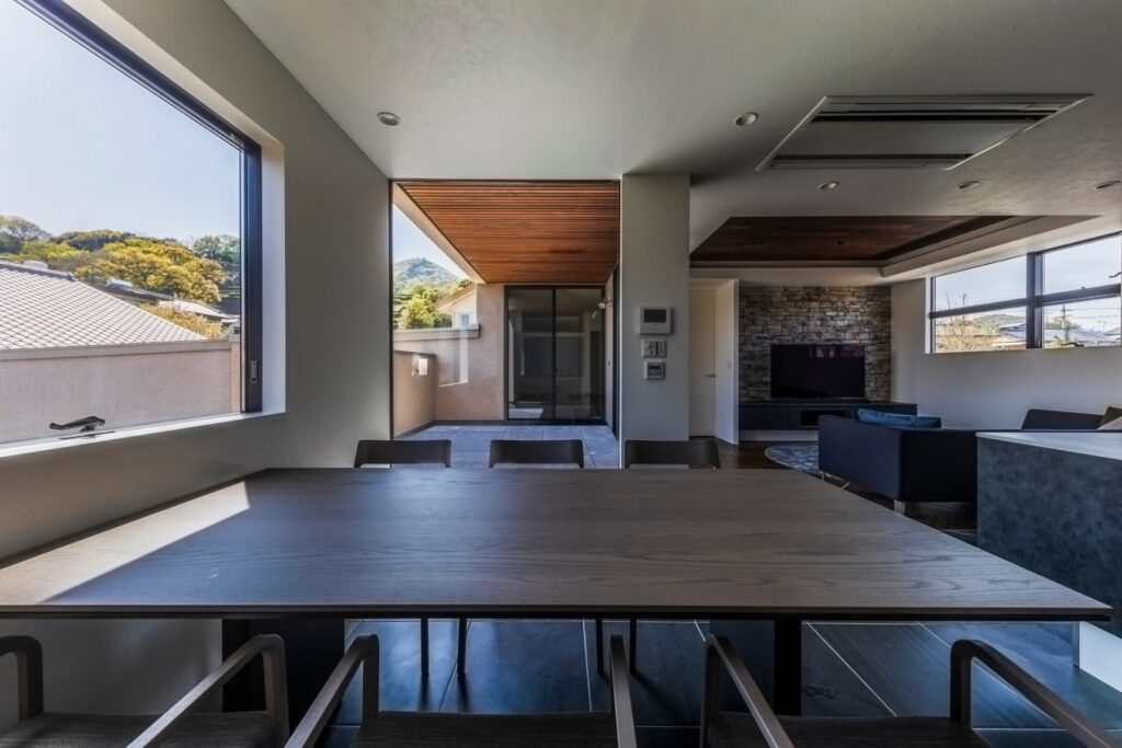 スキップフロアの家