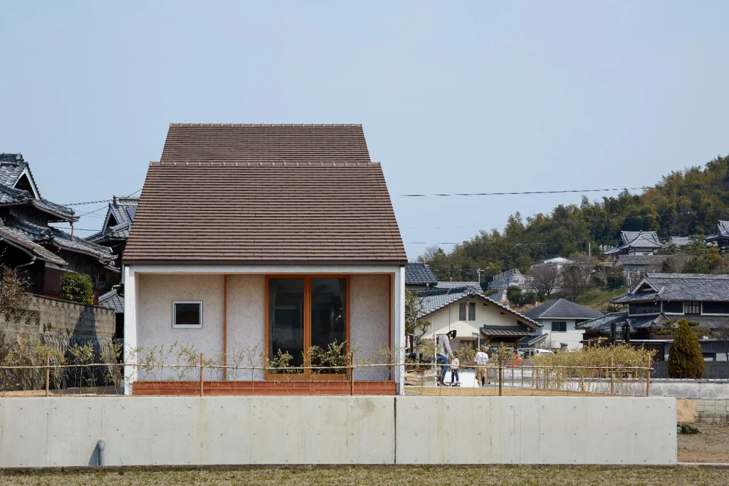 美しいフォルムの家