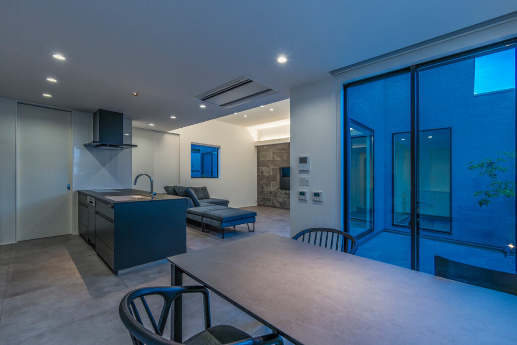 ホテルライクな平屋住宅