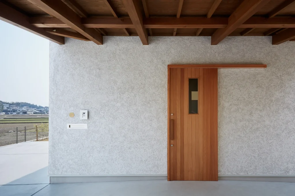 美しいフォルムの家