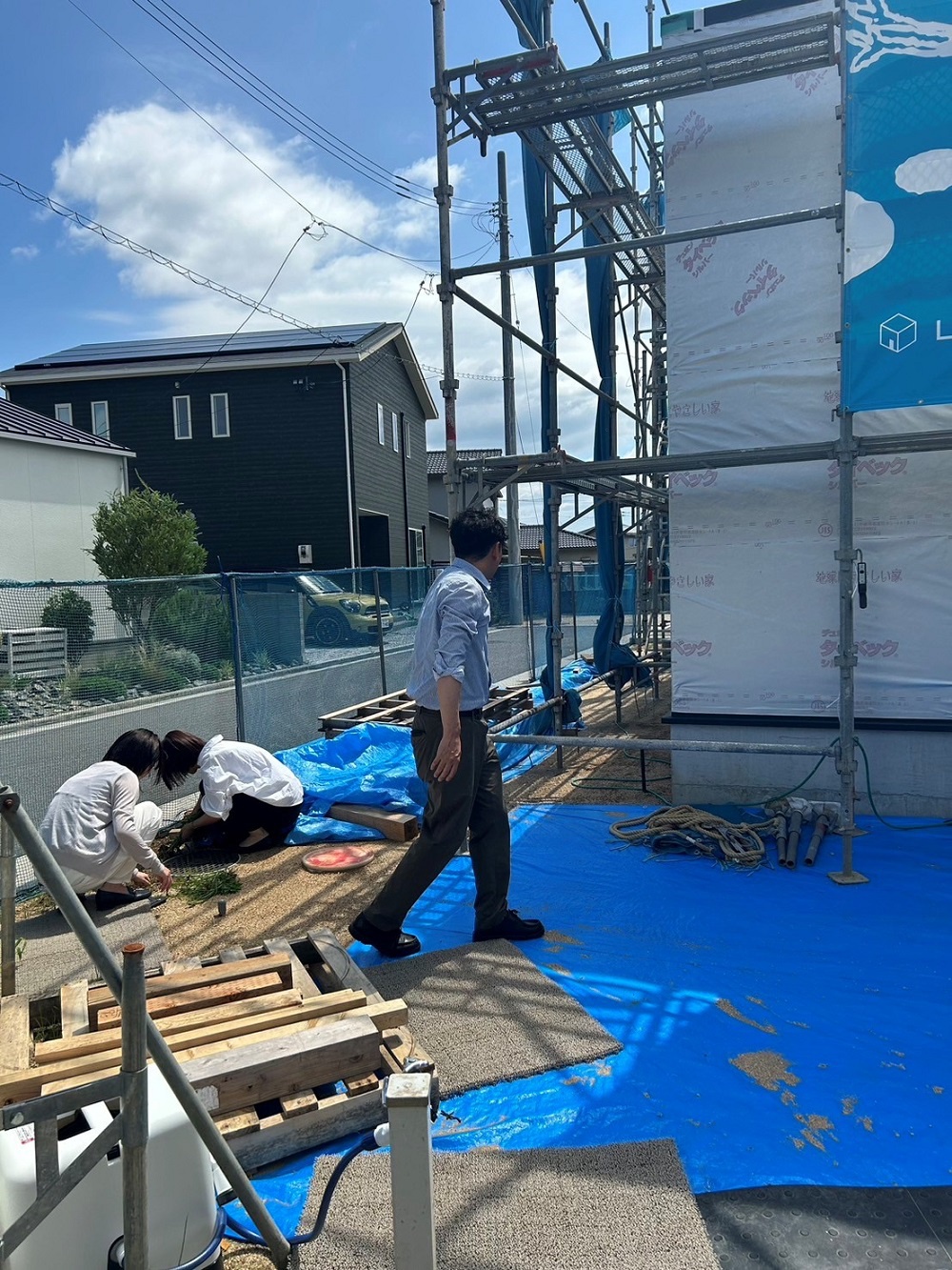 現場巡回に行ってきました