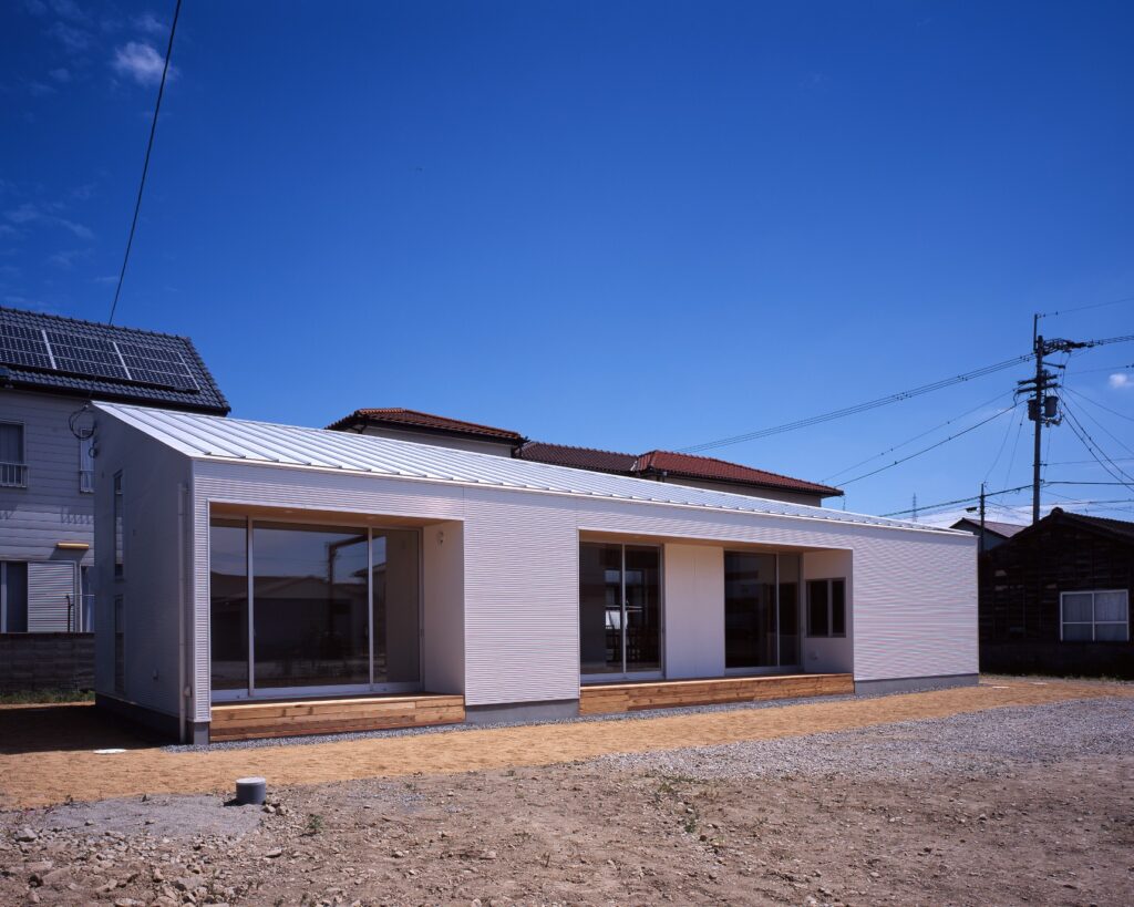 シンプルな平屋