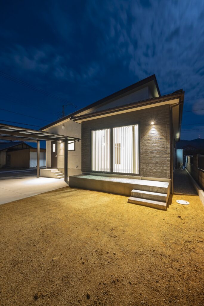 約30坪、内土間のある平屋住宅