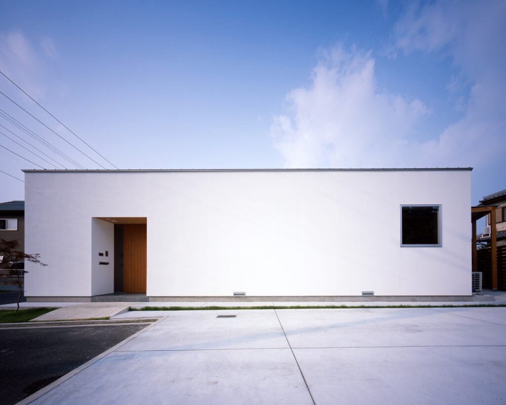 個性的なカタチの敷地を最大限に活かした家