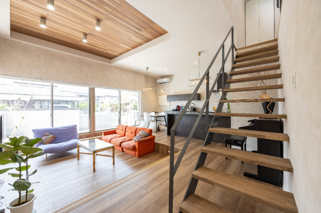 「空間の間取り」デザインにこだわった家