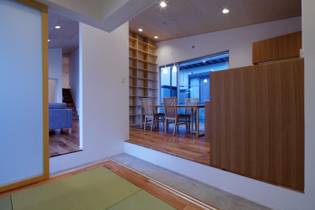 シンプルな平屋