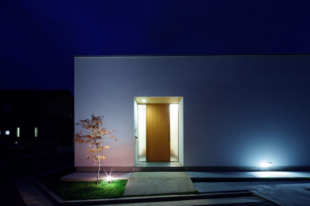 個性的なカタチの敷地を最大限に活かした家