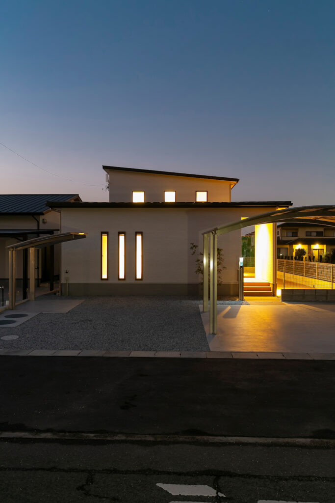 子育て世代のために、「動きやすい」「時短」動線の家。