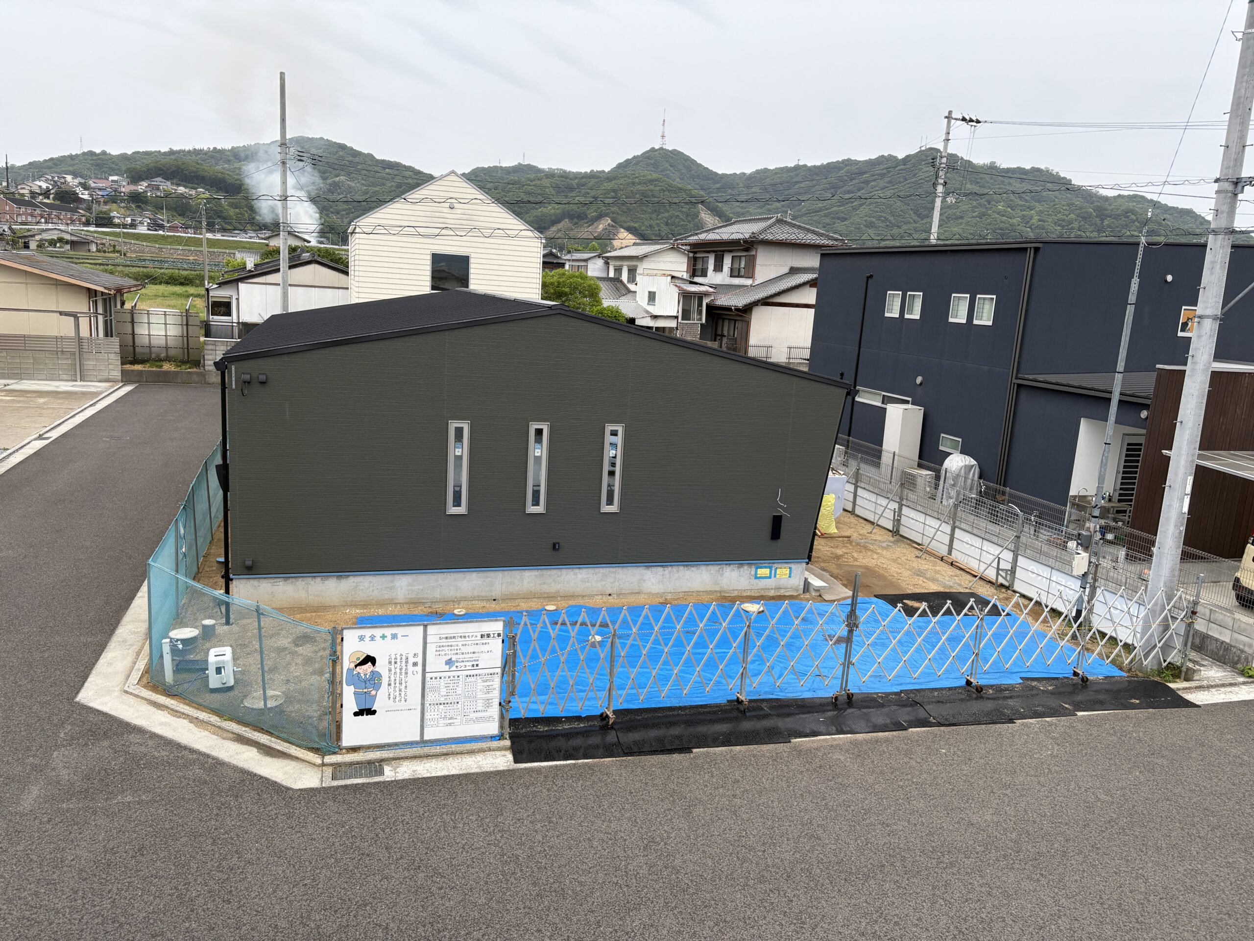 平屋モデルハウス、近日オープンです