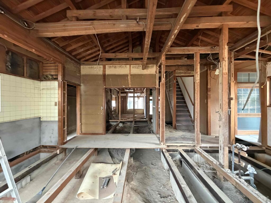 さぬき市で耐震改修工事&リノベーションがスタート!