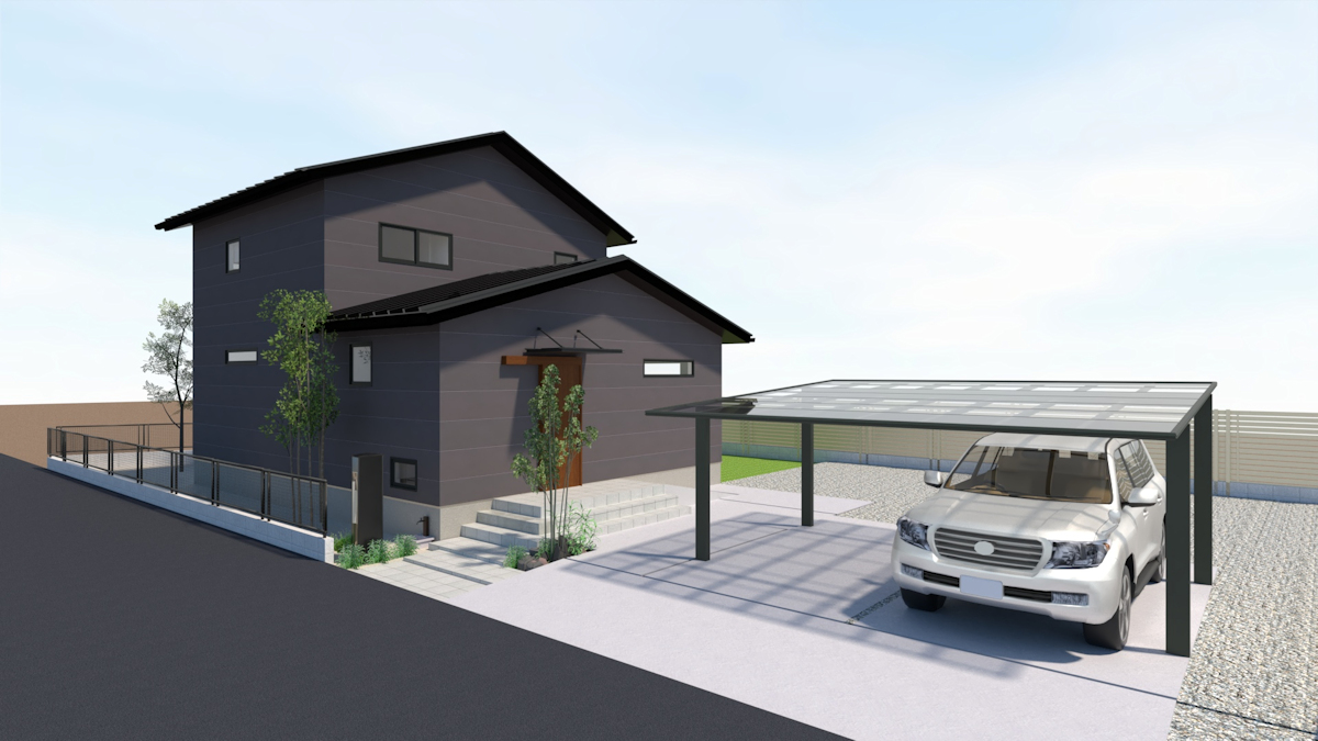 高松市牟礼町「地域の花火大会を楽しめるキッチン中心の家」完成見学会