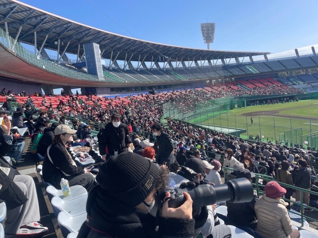 侍ジャパンキャンプと、家族時間