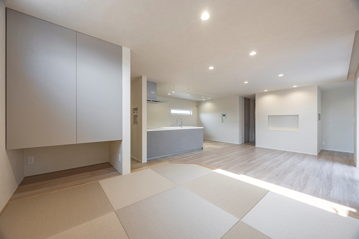 人目を気にせず、プライバシーを守る平屋